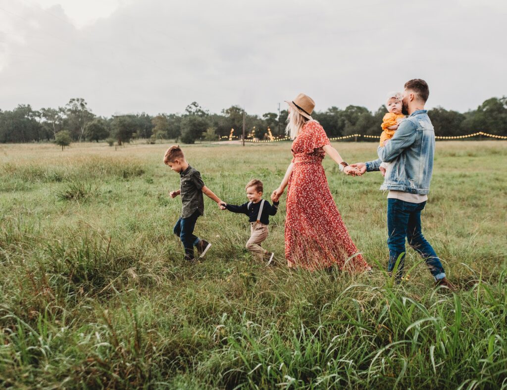 Rural Michigan Family